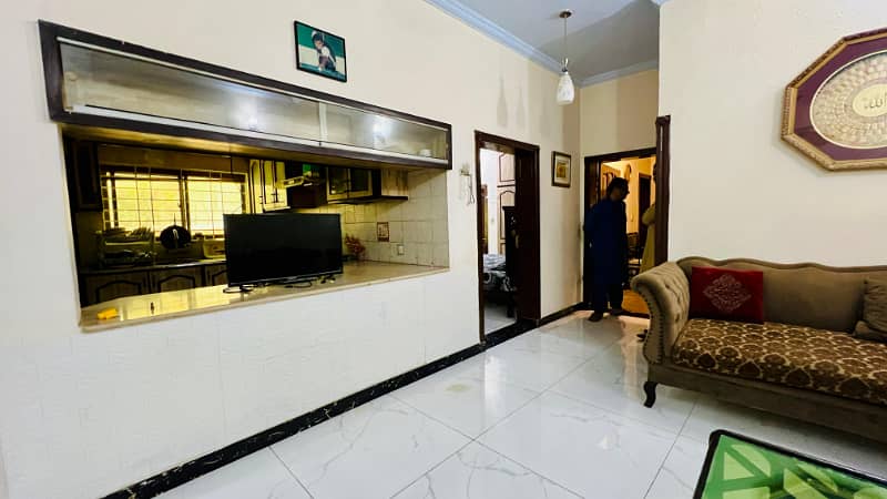 10 marla furnished ground portion available for rent in bahria town phase 4 civic center 4