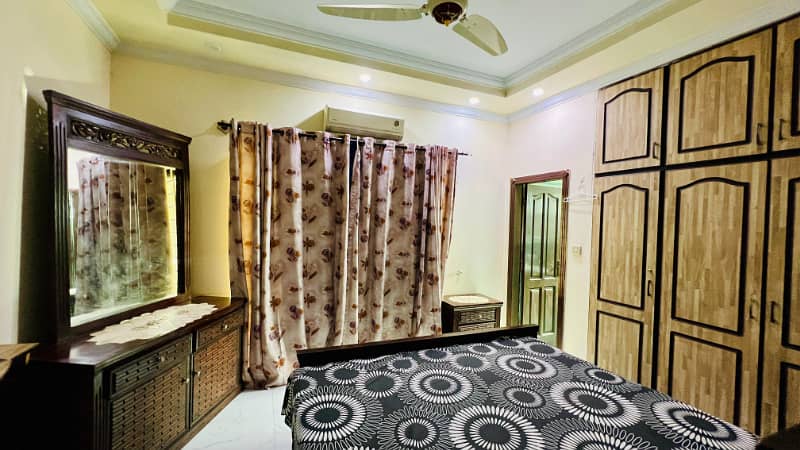 10 marla furnished ground portion available for rent in bahria town phase 4 civic center 10