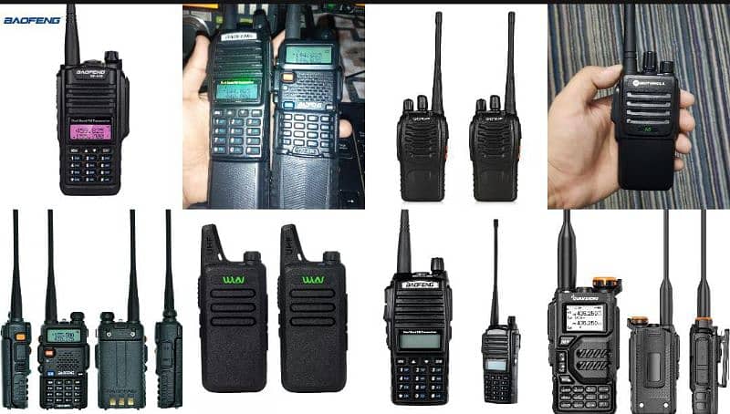 All Types Of Walkie Talkie Wireless Available 0