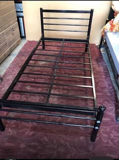 iron single bed