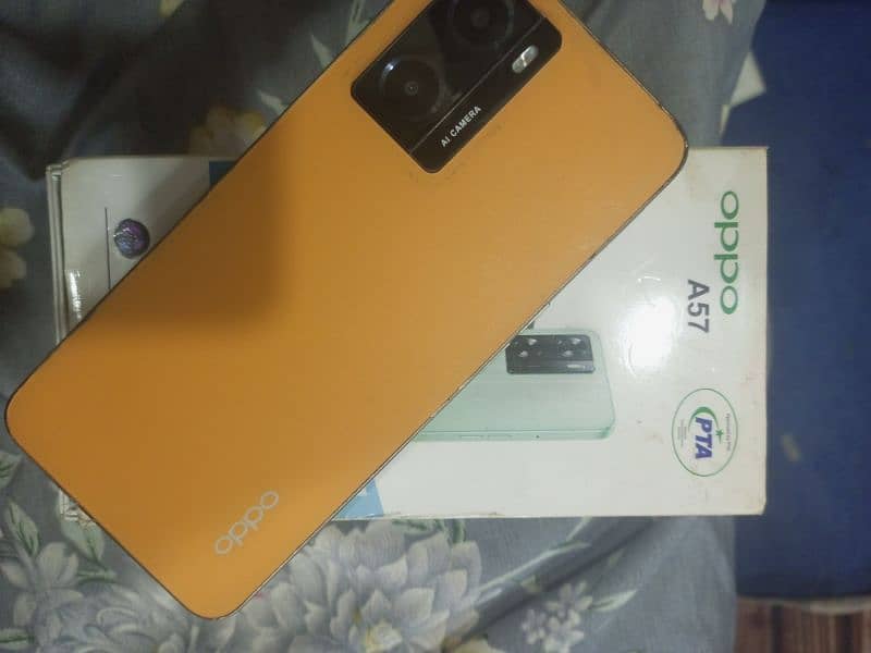 oppo A57 with box excellent condition 2