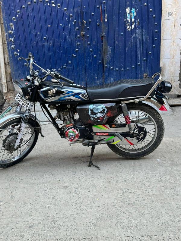 Honda 125 2021 model Double saman Pindi number 0