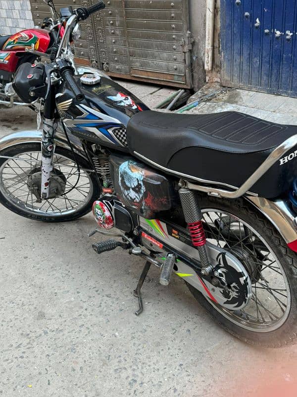 Honda 125 2021 model Double saman Pindi number 6