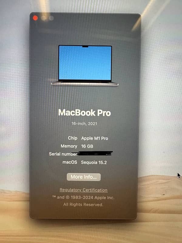 Macbook Pro 2021 16" 0