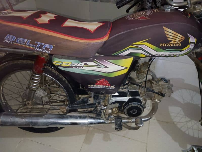 Urgent Selling Unique 70CC Motorbike 2008 in Good Condition 4