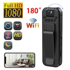 WiFi Pocket Camera 1080p HD Video Audio Recorder IR, Motion Detection