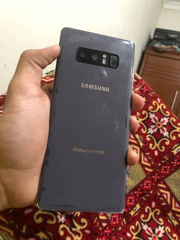 samsung galaxy note 8 non PTA snapdragon version impoted from dubai 2