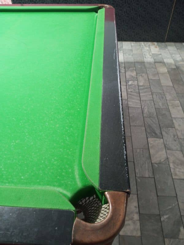 TWO / ONE SNOOKER TABLE ONE IS RASSON ENGLISH 2