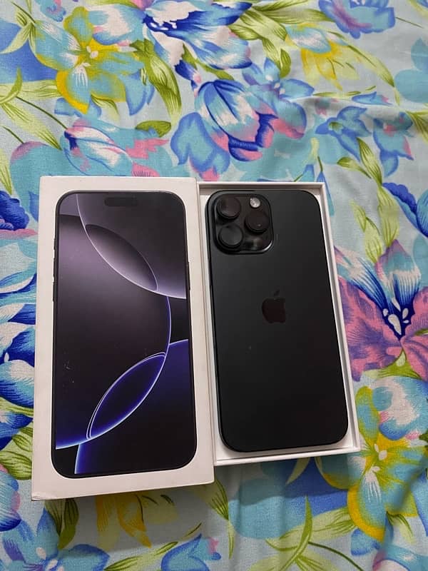 iphone 16 pro max 256gb non pta jv with box 2