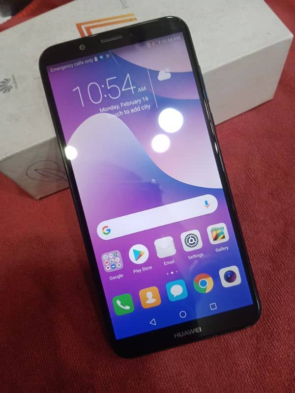 Huawei y7 prime official pta with box 0