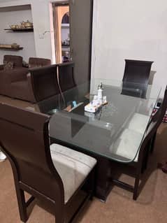 (0345-5337294) 6 seater dinning table for sale