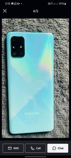 Samsung A71 8 128 gujranwala