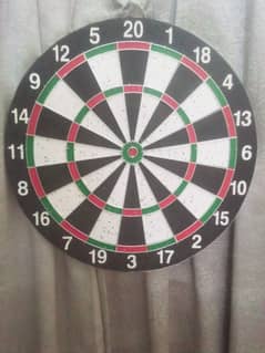 Dart board made of pure metal