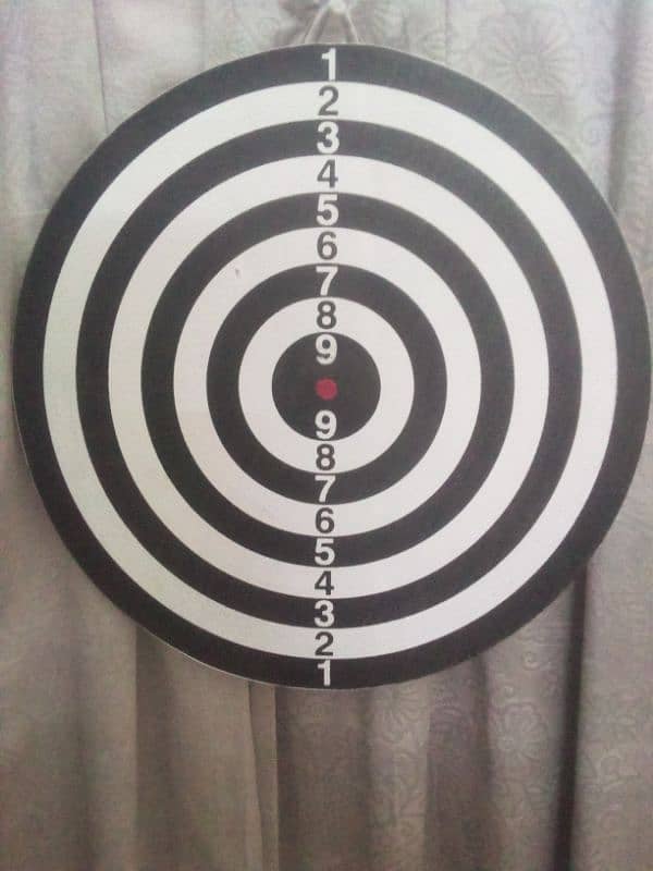 Dart board made of pure metal 1