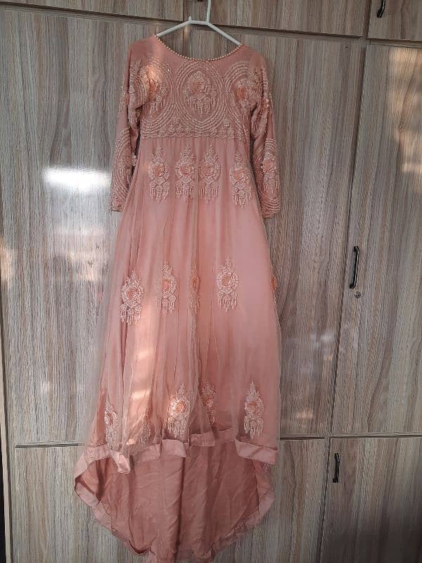 beautiful maxi peach colour 4