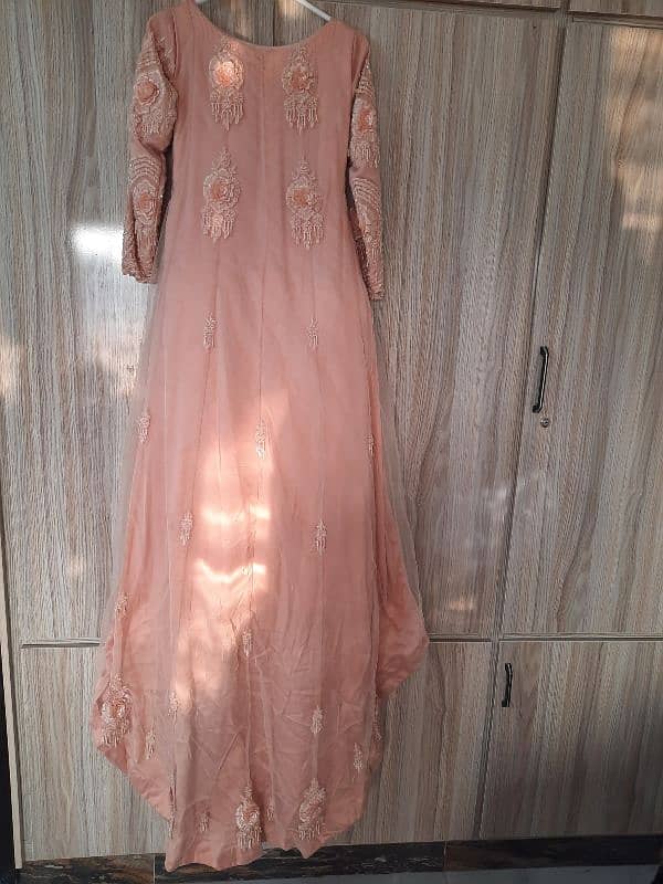 beautiful maxi peach colour 5