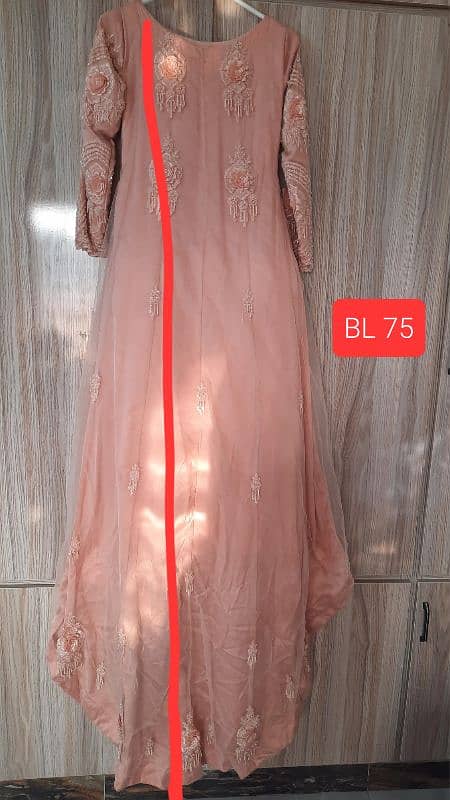 beautiful maxi peach colour 6