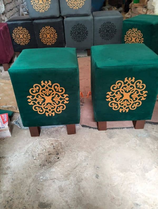 Ottoman Wooden Stool 5