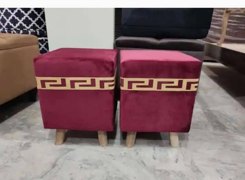 Ottoman Wooden Stool 6