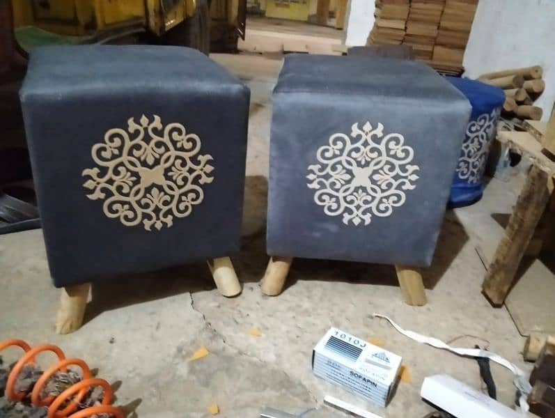 Ottoman Wooden Stool 7