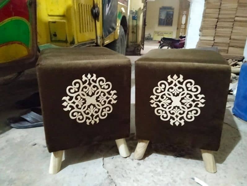 Ottoman Wooden Stool 9