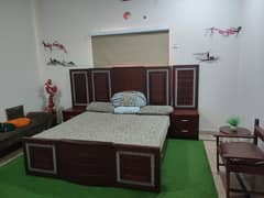 Bed with side tables and Dressing Table complete set