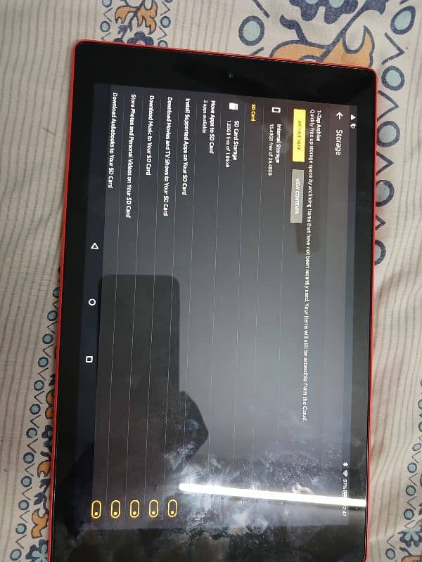 Amazon Fire HD 10 & Samsung Glaxy Tablet 7