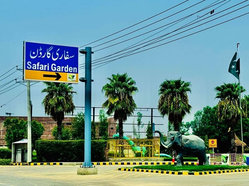 Get An Attractive Prime Location Commercial Plot In Safari Garden Housing Scheme Under Rs. 14000000 12