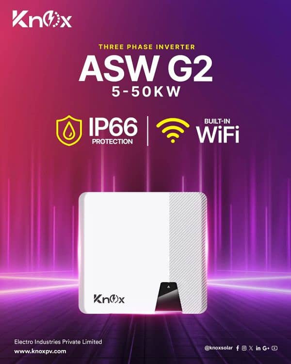 Knox 10kw G2 pro white color 1