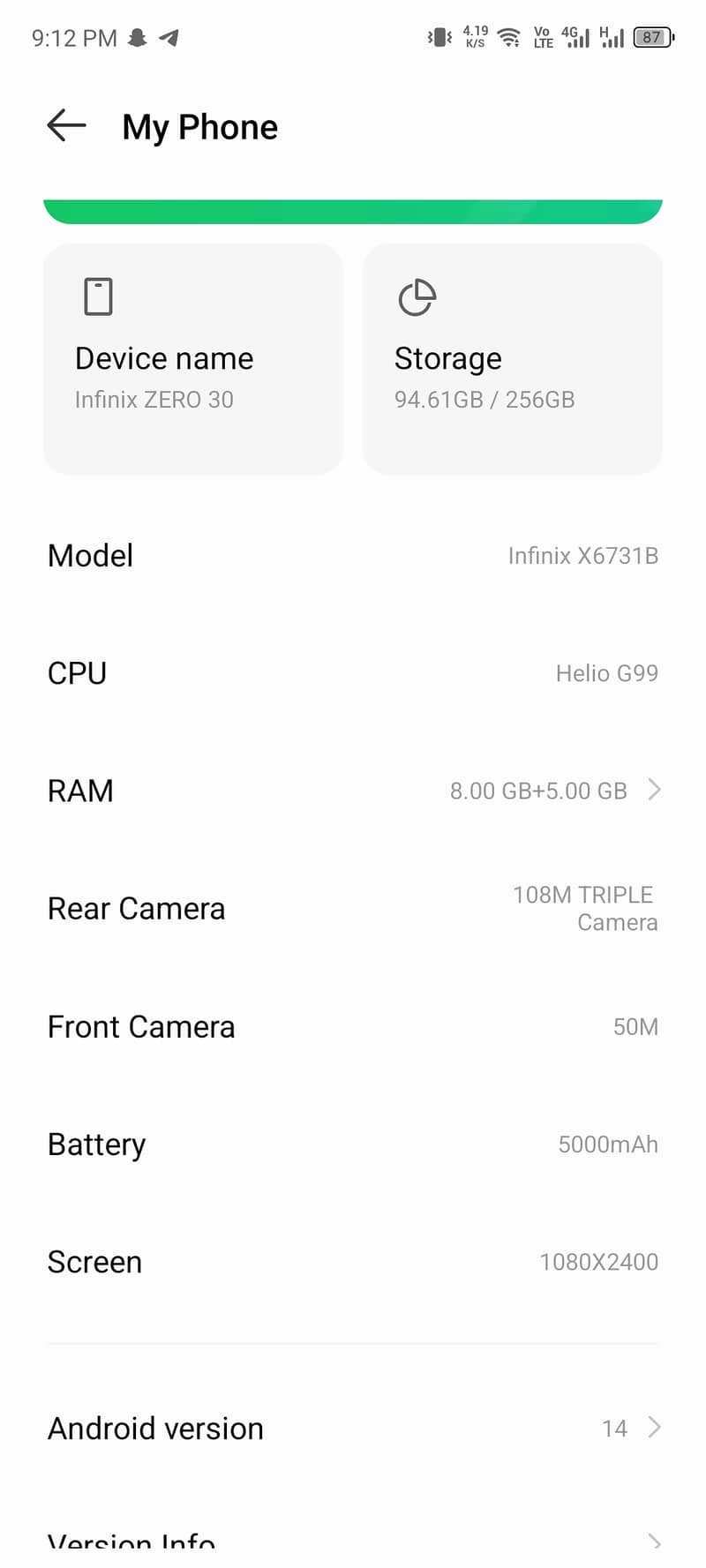 Infinix Other Model 5