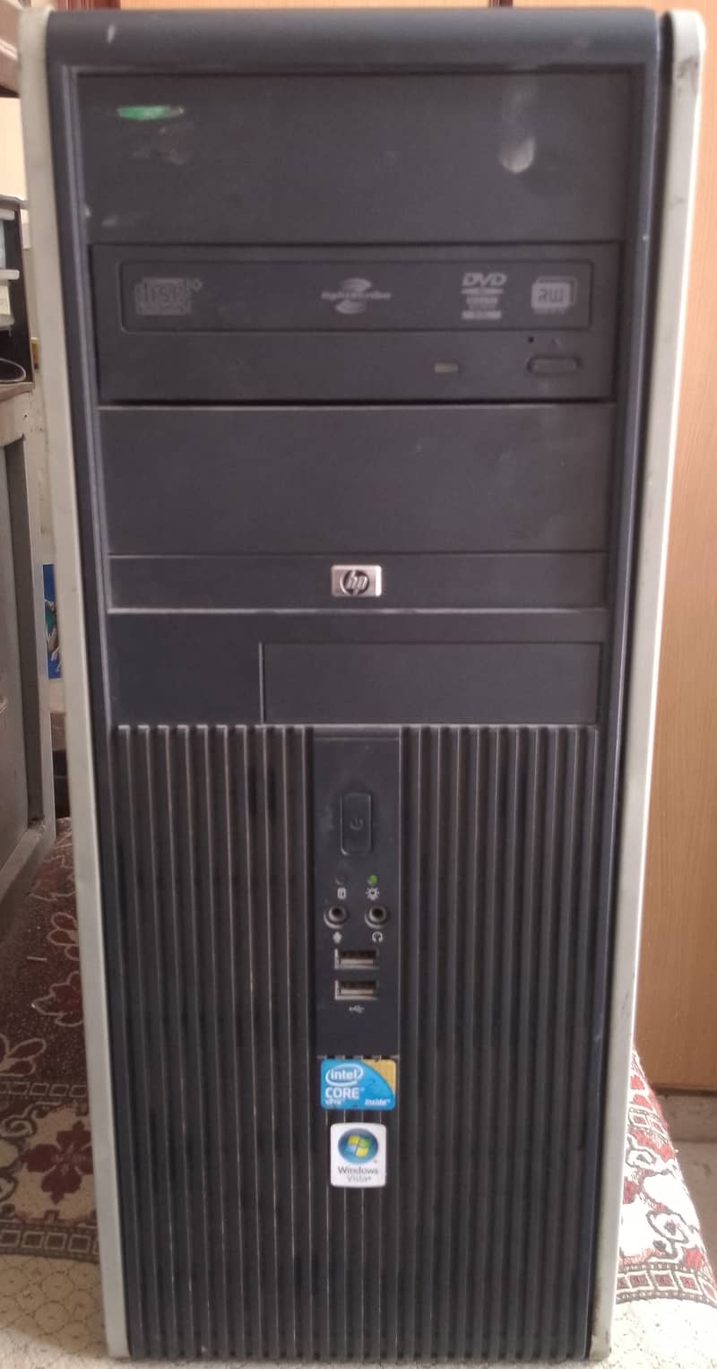 HP complete computer set 4 GB 250 GB for sell 1