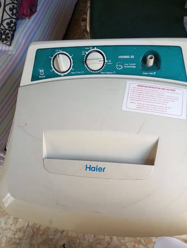 Haier Washing Machine 1