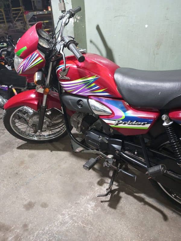 Honda prider 100cc total ginune 4