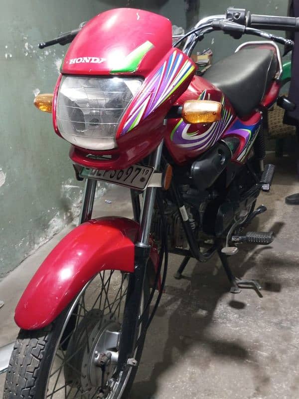 Honda prider 100cc total ginune 17