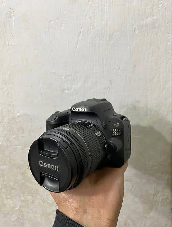 Canon 200d 18.55 Stm Lens 0