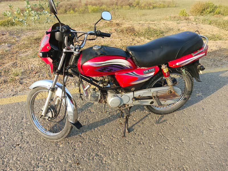 100 cc bike 2014 model totally original condition 1