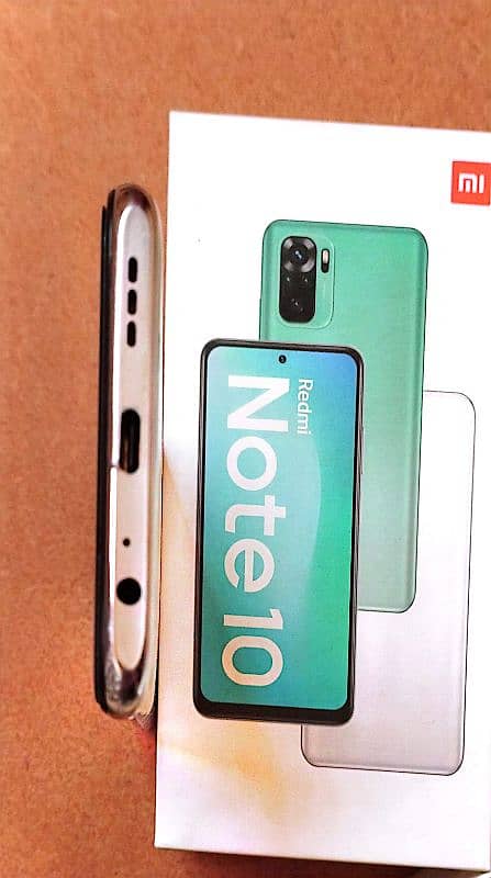 Redmi Note 10 pebble white 4 GB RAM 128 GB ROM 8