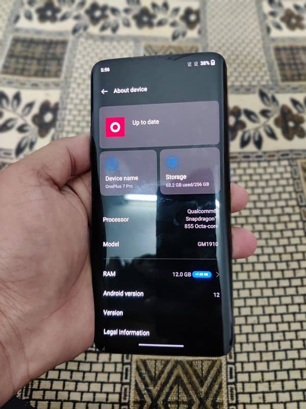 Oneplus 7 Pro dual sim pta 0