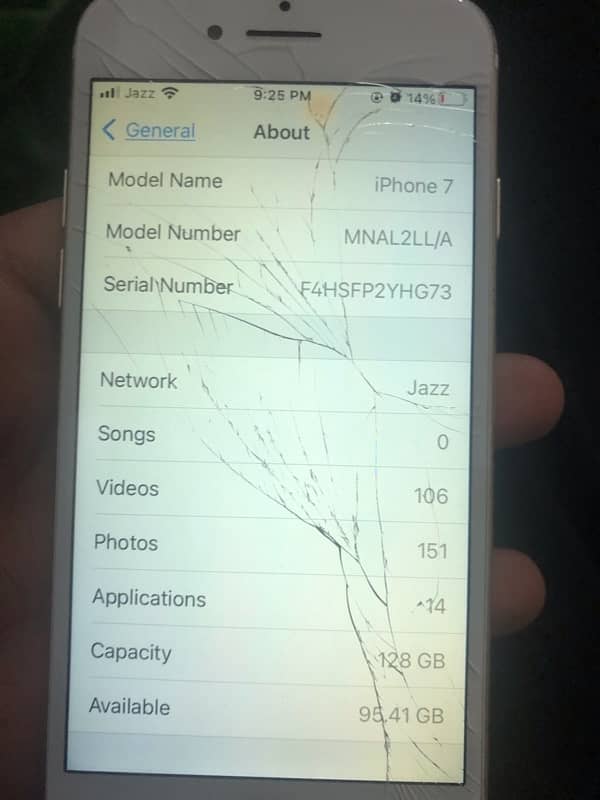 *URGENT SALE* IPHONE 7 PTA 5