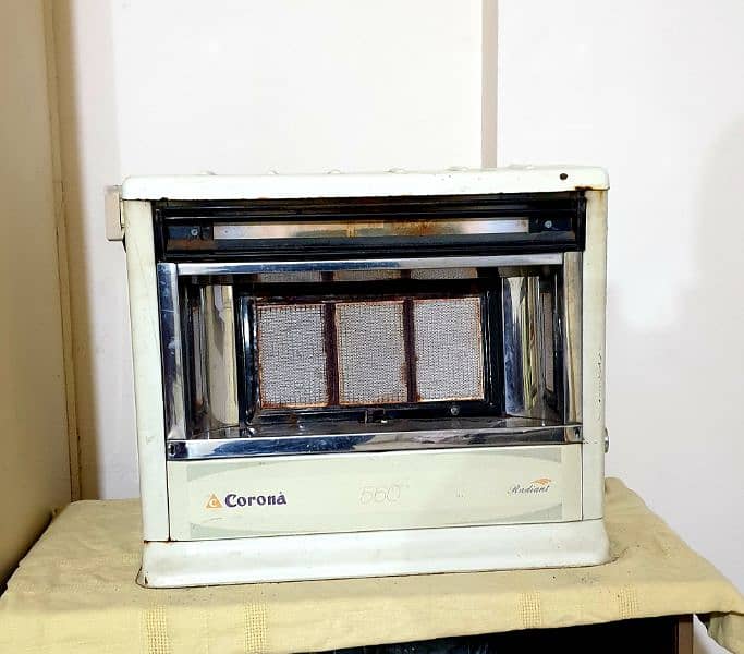 CORONA GAS HEATER PERFECT WORKING 0