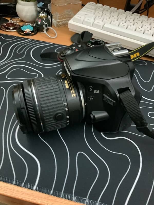 nikon d3400 with rechargeable type c battery 2