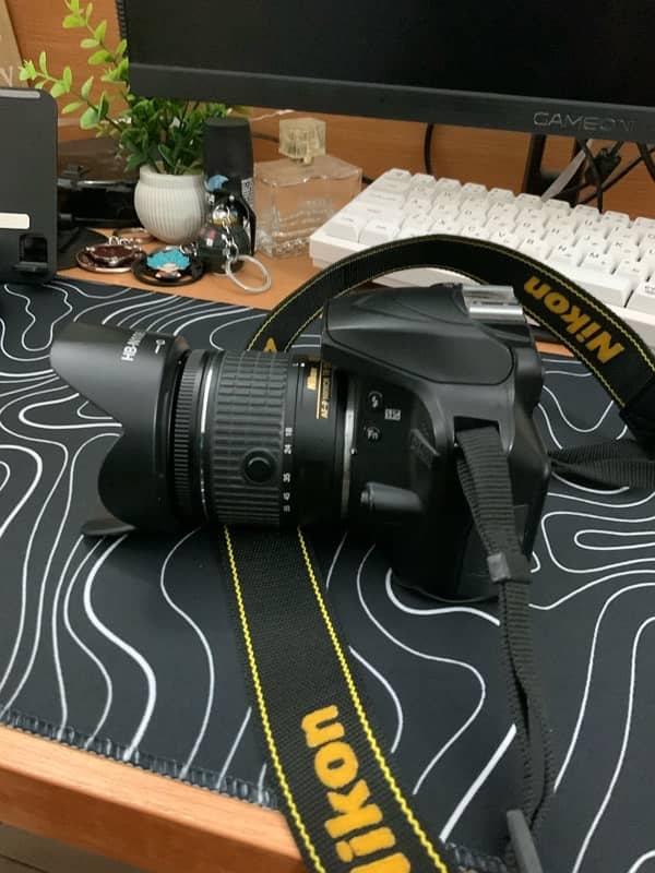 nikon d3400 with rechargeable type c battery 3