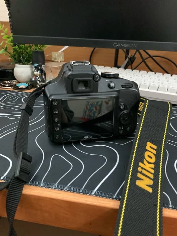 nikon d3400 with rechargeable type c battery 4