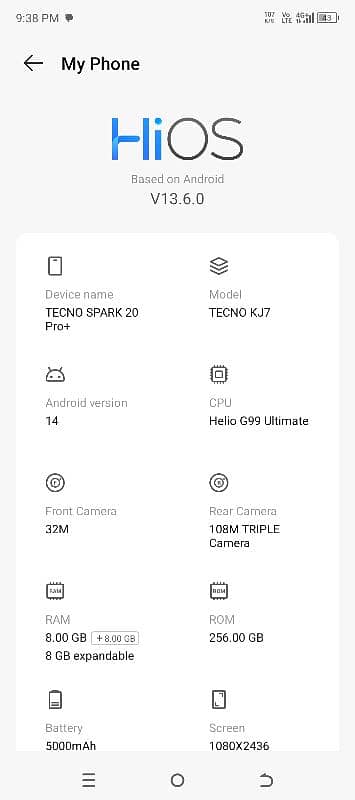 tecno spark 20 pro with warranty 5