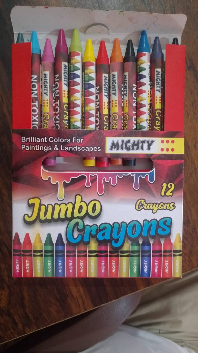 Kids school crayons 0