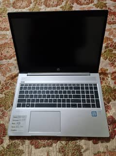 laptop hp modal 450-G6 i5-8th generation 8 gb ram 256 ssd