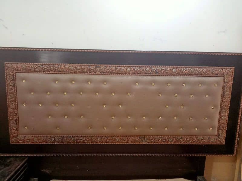 wooden bed set 1