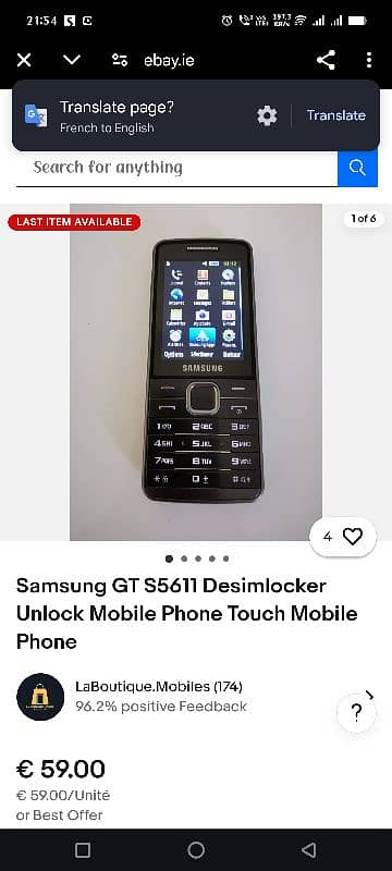 GT s5611 keypad phone new hai bhair say aya 4 days pehly 0