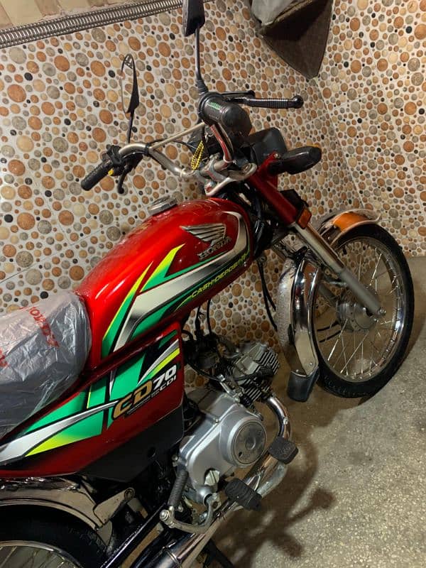 Honda CD 70 original condition argent sale 12