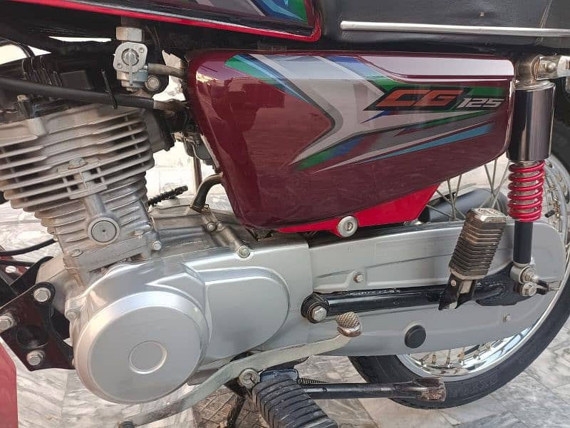 HONDA 125 2023 Model Lush Condition, Location BHAGTANWALA, 03008704476 1